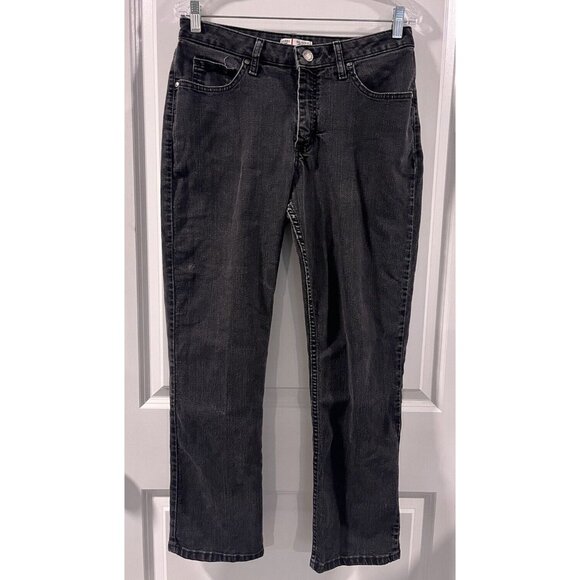 RIDER Jeans By‎ LEE Women’s 10 Petite (Black) Relax For Straight Leg 10P - Picture 1 of 2